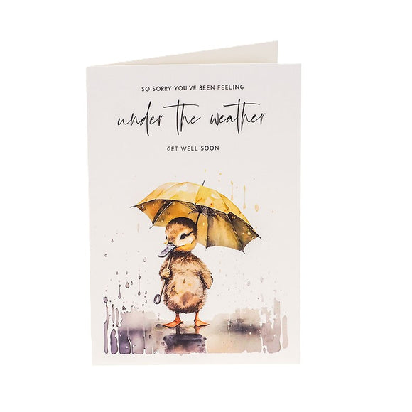 Greeting card GET WELL