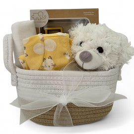 Purr-fectly Snuggled -Baby Gift Hamper-Lemon