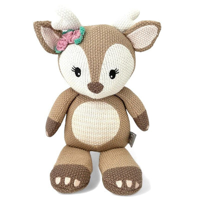 Ava the Fawn Knitted Toy