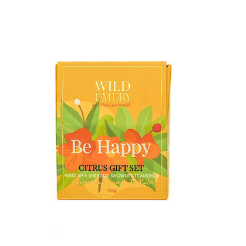 Be Happy Citrus Gift Set- Chamomile & Coconut - 0