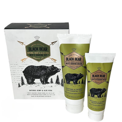Black Bear Shaving Gift