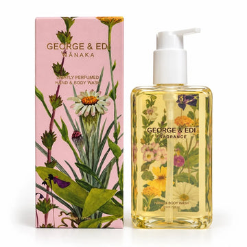 A gentle moisturising wash for hands and body containing apricot oil and shea butter to nourish the skin.  Lightly perfumed for a little luxury everyday
IN BLOOM
The essence of warm summer days in voluptuous bloom, this is the queen of white florals and she is intoxicating and a little flirty

 Because we care we created a wash free from Parabens, Phthalates, 
Silicones, SLS, Synthetic Dyes, Cocamide DEA, Mineral Oil and Animal Testing