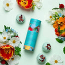 Find a quiet moment to enjoy a fizzy treat for your feet. A refreshing blend of Sodium Bicarbonate (alkalising), Epsom Salts (packed with magnesium), Green Clay (purifies) and Almond Oil (moisturising) which helps to revitalise tired feet and ankles..

Drop this fizzy treat into warm water and soak feet for as long as necessary. Did you know that magnesium is absorbed best via the soles of your feet?

Each tube contains 3 foot soak treats, that have been lovingly hand crafted in New Zealand