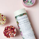 A natural fizzing fun treat for your bath. Three beautifully scented floral Botanical Bath Bombs in the prettiest floral tube. Each bath bomb will leave your skin and mind feeling refreshed, calm and soft. It's the ultimate indulgent bath time treat.