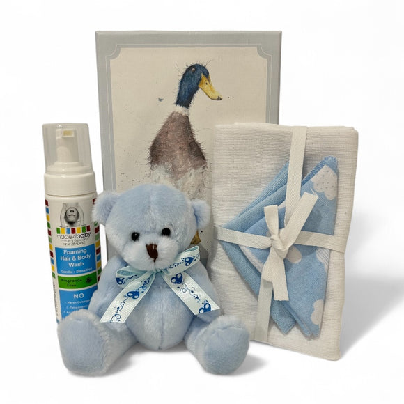 Little Quacks Baby Box Blue
