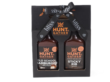 Hunt & Gather Duo Sauce Sticky Rib & Old School Hamburger